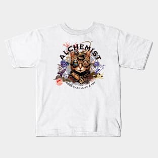 Alchemist cat - part-time pet career Kids T-Shirt